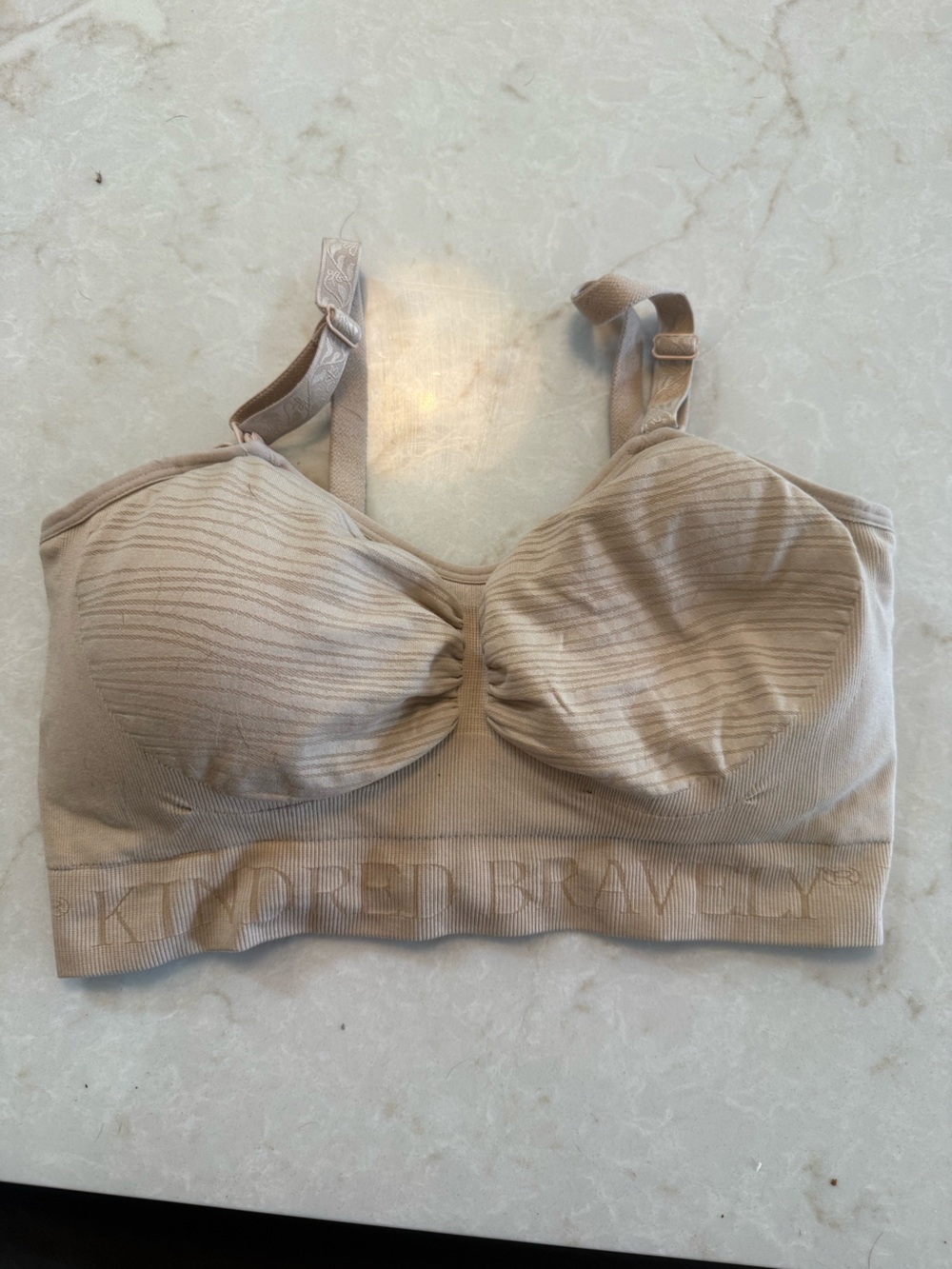 Kindred Bravely Beige Nursing/Comfort Bra